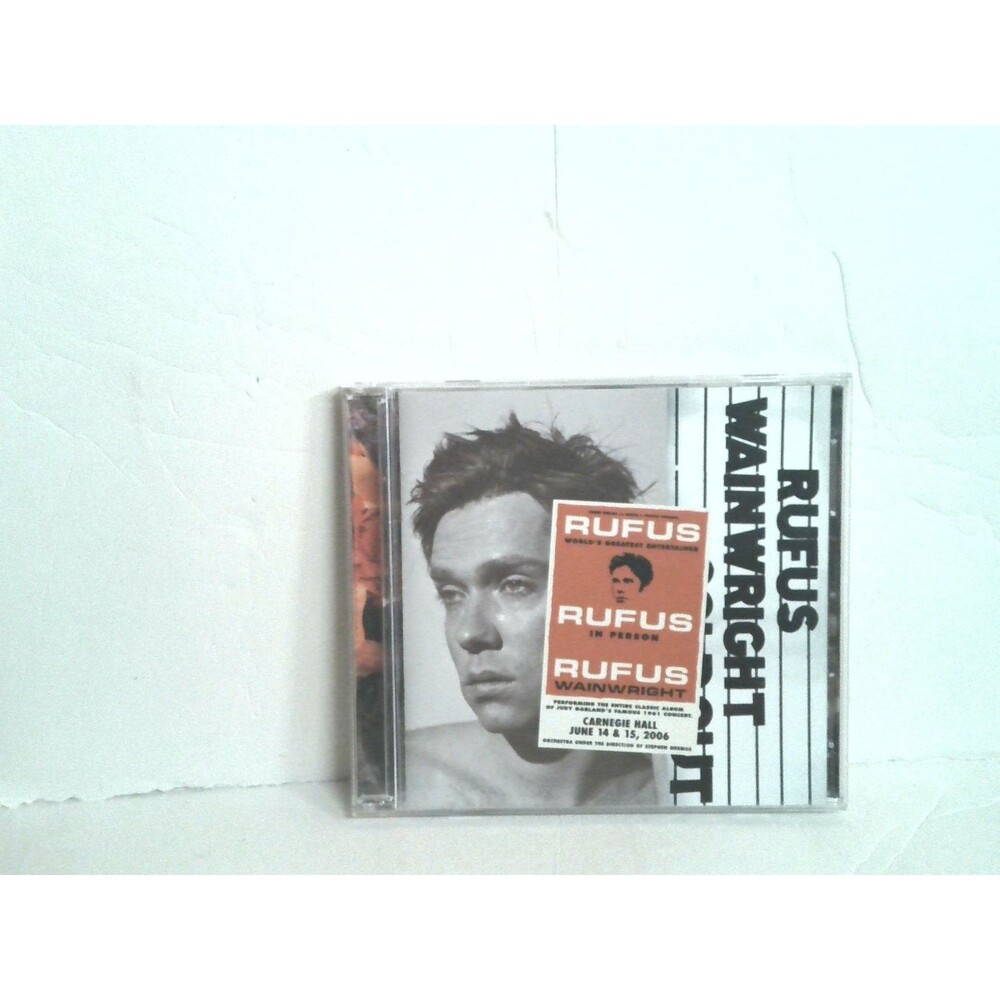 Rufus Wainwright Rufus In Person 2-CD Set Carnegie Hall 2006